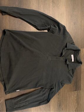 Orlebar Brown Black Long-Sleeve Polo